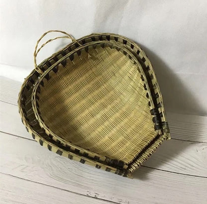 Bamboo Weaving Products Bamboo Dustpan Handmade Dustpan