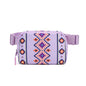 New Bohemian Print Waist Bag With Adjustable Shoulder Strap Fashion Casual Outdoor Running Crossbody Bag For Women