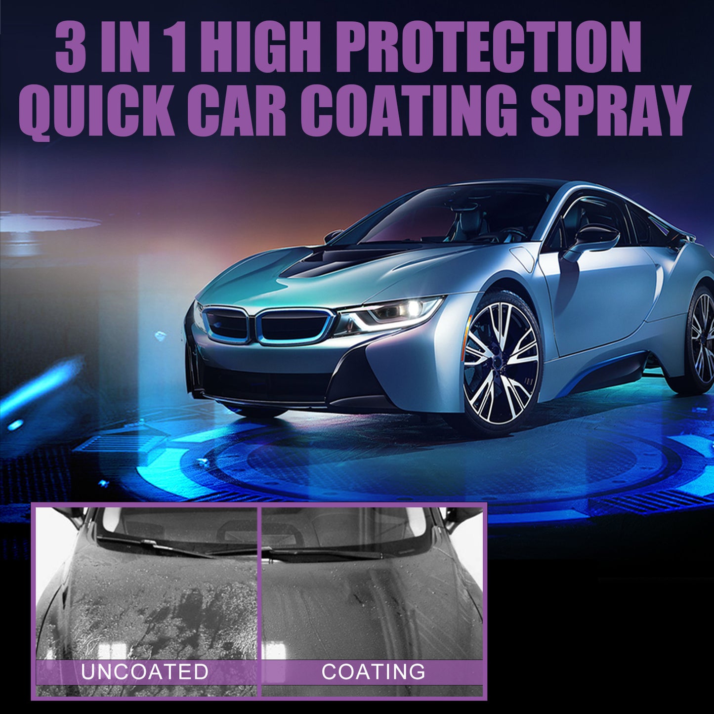 3 In 1 High Protection Fast Car Paint Spray Automatic