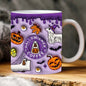 Halloween Pumpkin Ceramic Coffee Mug