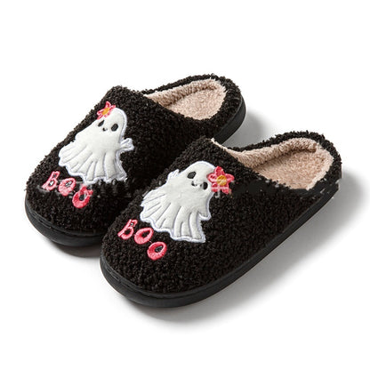 Halloween Home Ghost Cartoon Cotton Slippers